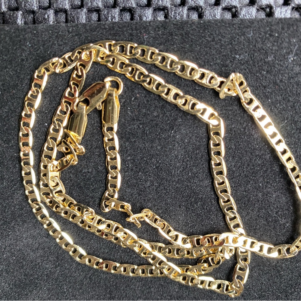 Gold filled Gucci-Link Style Chain 21"